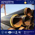 tubo resistente a la erosión API5l Round sprial Tubo / tubo de acero soldado para Black Coating pipe y 3PE